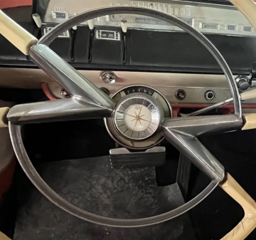 Horn Ring, Steering Wheel Horn Ring Blow Chrome OEM